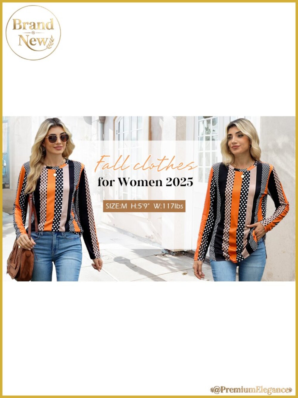 Long Sleeve Tunic Tops for Women Loose Fit Crewneck Basic Shirts - Picture 6 of 6